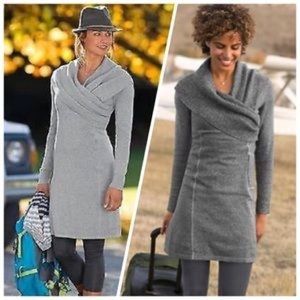 Athleta Sochi Cowl Neck Sweater Dress